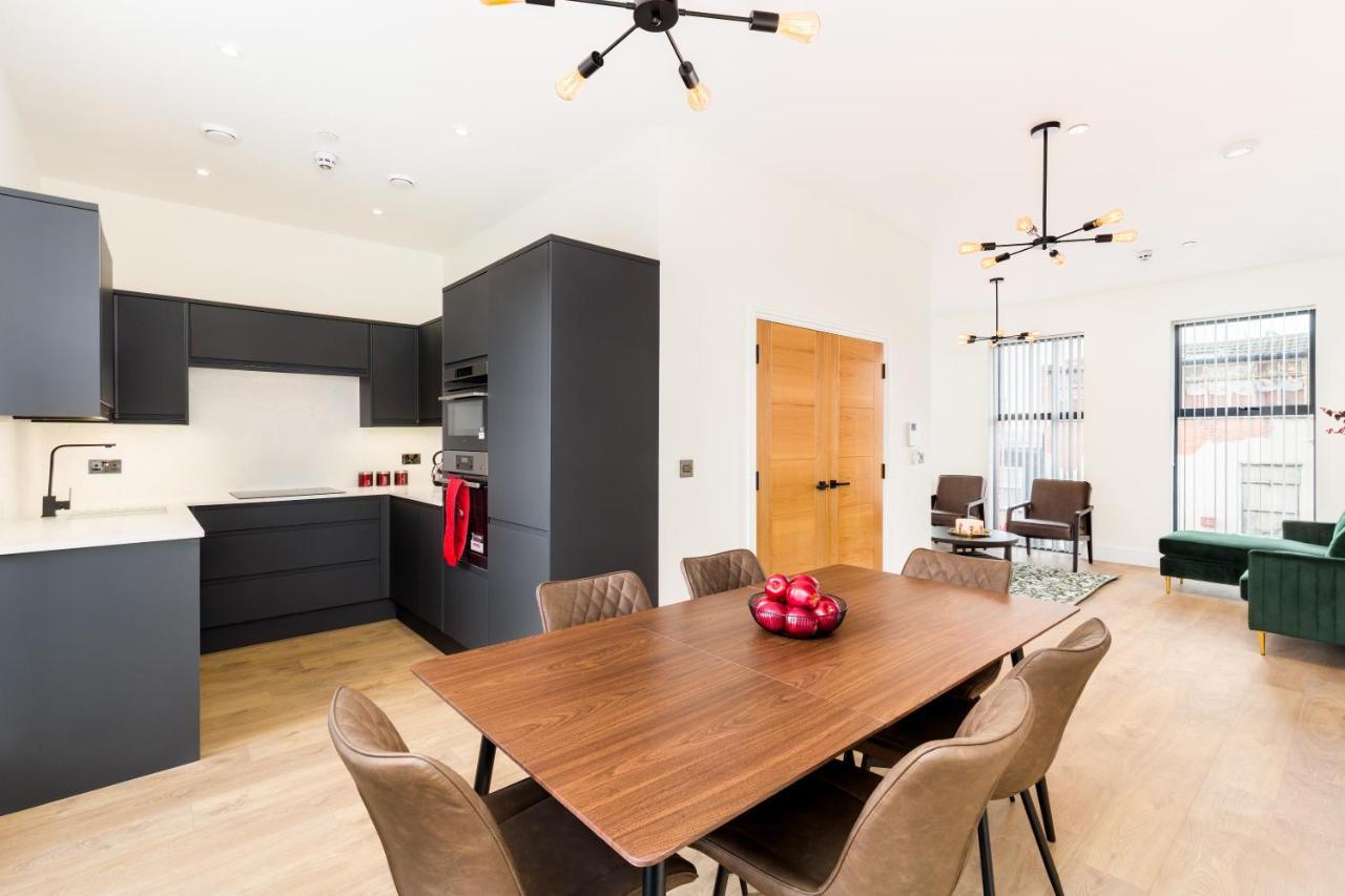 Sydenham Place - Birmingham City Centre Jewellery Quarter - A Trio Of Premium High End Town/Penthouses - 4 Bedrooms & Secure Ev Parking エクステリア 写真